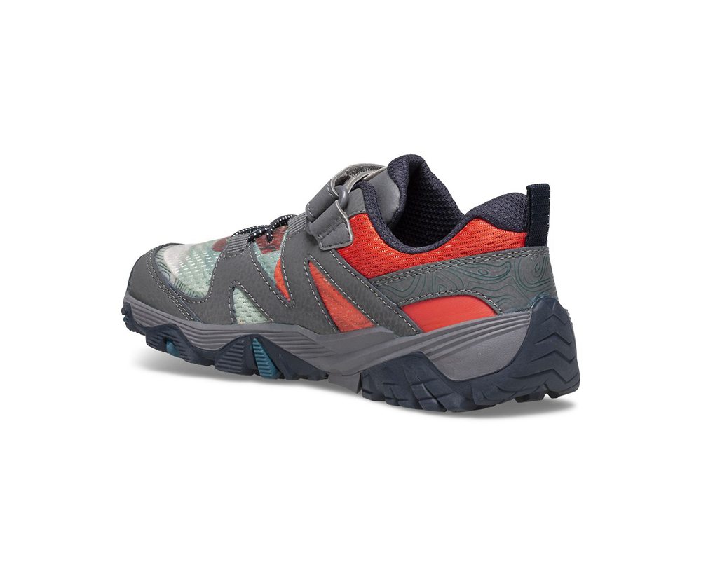 Merrell Sneakers Grey - Trail Quest Print - Kids 85GSHIUBO